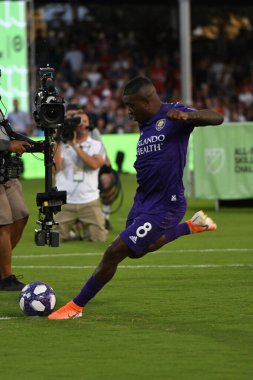 30 Temmuz 2019 'da Orlando Florida' da Disney 'in Vahşi Spor Dünyası' nda MLS All-Star Yetenek Yarışması. 
