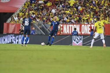 ABD Kolombiya 'ya karşı Raymond James Stadyumu' nda 11 Ekim 2018 'de.  