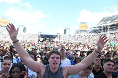 23 Şubat 2019 'da Orlando Florida' daki Dünya Kampı Stadyumunda Hristiyan Uyanışı.  