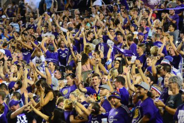 Orlando City, 24 Ağustos 2016 'da Orlando Florida' daki Kamp Dünyası Stadyumunda Toronto FC 'ye ev sahipliği yaptı..