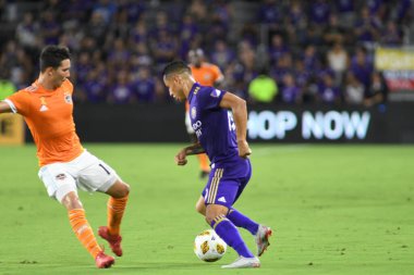 Orlando City SC, 22 Eylül 2018 'de Florida Exploria Stadyumu' nda Houston Dynamo 'yu ağırladı..