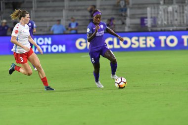 Orland Pride, 25 Ağustos 2018 'de Orlando Florida' daki Exploria Stadyumu 'nda Chicago Red Stars' a ev sahipliği yapıyor..  