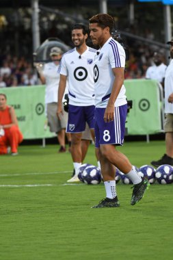 30 Temmuz 2019 'da Orlando Florida' da Disney 'in Vahşi Spor Dünyası' nda MLS All-Star Yetenek Yarışması.