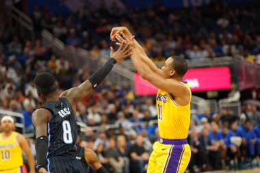 Orlando Magic 11 Aralık 2019 Çarşamba günü Orlando Forida 'daki Amway Center' da Los Angeles Lakers 'a ev sahipliği yaptı..  
