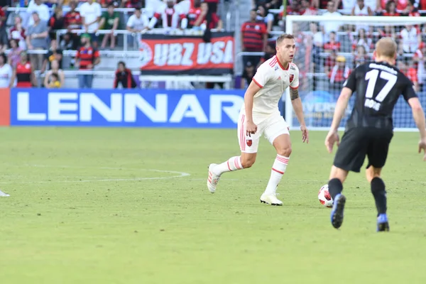 Flamengo Eintracht Frankfurt Orlando City Stadium Saturday January 2019 Photo — Stock Photo, Image