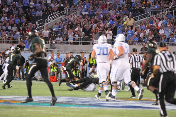 Észak Karolina Szembesül Baylor Russell Athletic Bowl Camping World Stadium — Stock Fotó