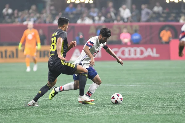 1 Ağustos 2018 tarihinde Atlanta 'daki Mercedez Benz Stadyumu' nda tüm yıldızlar Juventus 'a karşı.. 