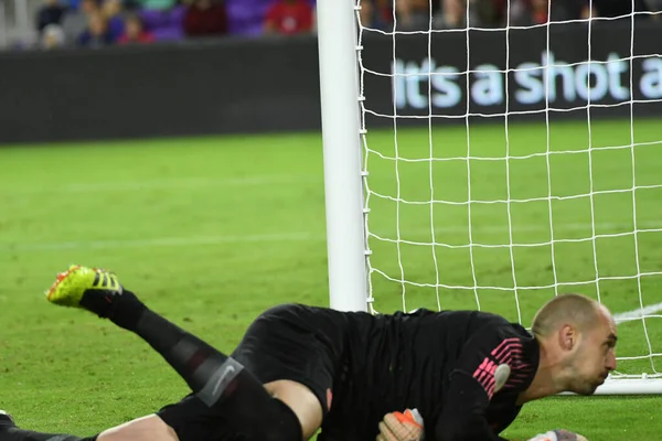 Americký Fotbalový Tým Hostí Kanadu Během Zápasu Concacaf Nations League — Stock fotografie