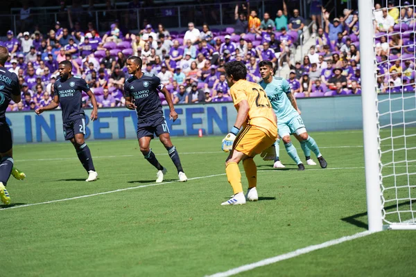 Orlando City Ist Samstag Den April 2019 Gastgeber Der Vancouver — Stockfoto