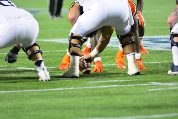 West Virginia Mountaineers Affronta Miami Hurricanes Durante 71St Russell Bowl — Foto Stock