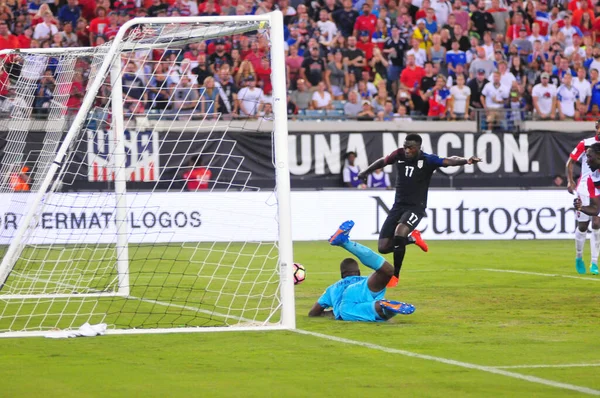 Usa Soccer Team Host Trinidad Tobago Everbank Field Jacksonville Florida — Stock Photo, Image