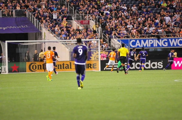 Orlando City Sediou Houston Dynamo Julho 2016 Camping World Stadium — Fotografia de Stock