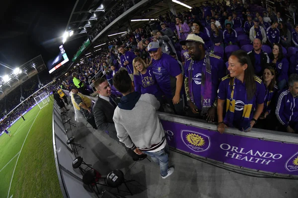 Orlando City Gospodarz Minnesota United Orlando City Stadium Orlando Floryda — Zdjęcie stockowe