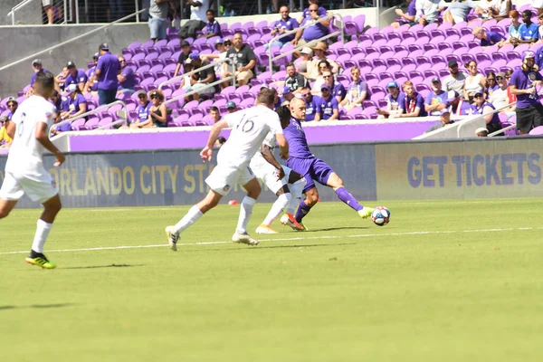 Orlando City Gastheer Cincinnati Het Orlando City Stadium Orlando Florida — Stockfoto