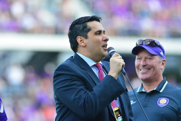 Orlando City Hostí Nyc Orlando City Stadium Orlando Florida Dne — Stock fotografie