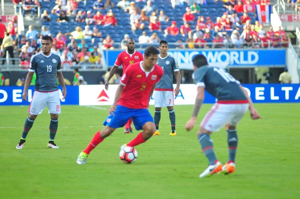 Costa Rica Enfrenta Paraguay Durante Copa América Centenario Camping World —  Fotos de Stock