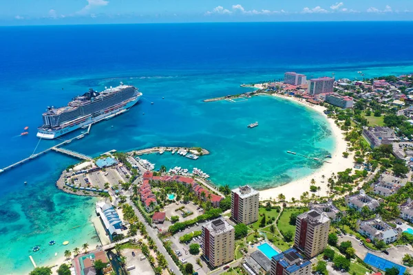 Beautiful View Beaches Ocho Rios Jamaica Summer Day — Stock Photo, Image