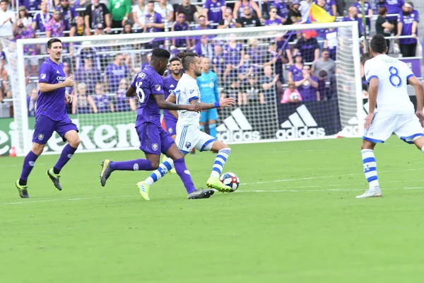 Orlando City Hostí Montreal Impact Orlando City Stadium Orlando Florida — Stock fotografie