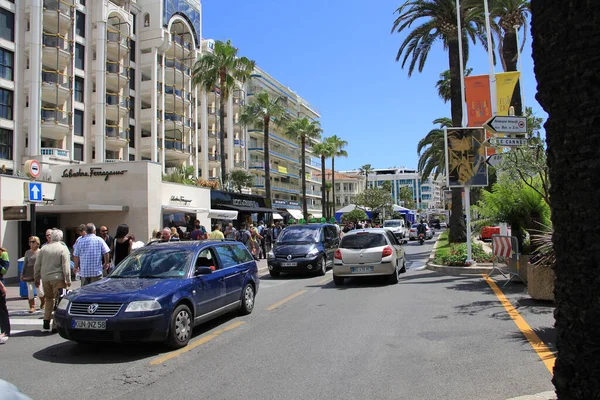 Cannes Şehri Mayıs 2014 Cannes Düzenlenen Cannes Film Festivali Sırasında — Stok fotoğraf