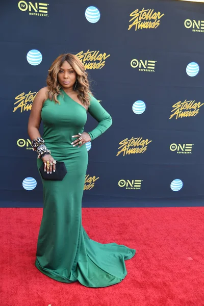 24 Mart 2018 Cumartesi günü Las Vegas 'taki Orleans Resort' ta düzenlenen 33. Yıldız Ödülleri Kırmızı Halı sırasında ünlüler.