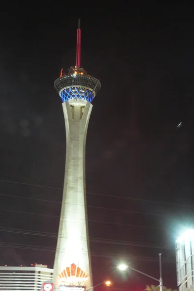 View Sightseeing Las Vegas Nevada Night — Stock Photo, Image