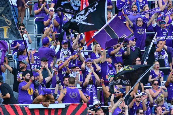 Orlando City Hostí Nyc Orlando City Stadium Orlando Florida Dne — Stock fotografie