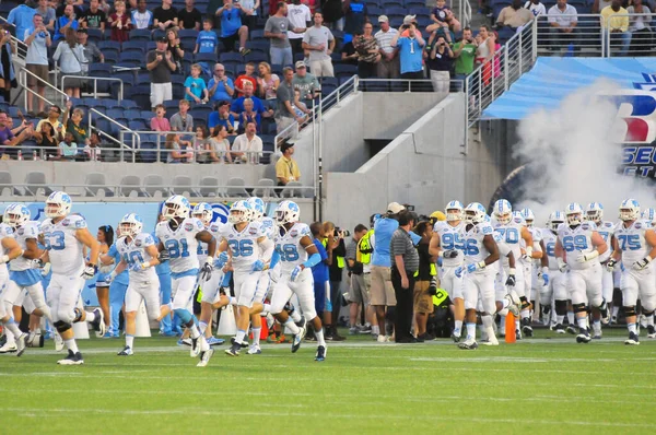 North Carolina Face Baylor Russell Athletic Bowl Camping World Stadium — Stock Photo, Image