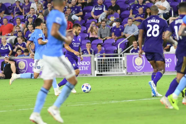 Orlando City 26 Temmuz 2018 'de Florida Exploria Stadyumu' nda NYC FC 'ye ev sahipliği yaptı. Fotoğraf: Marty Jean-Louis