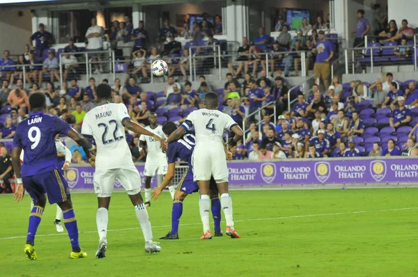 Orlando City 26 Ağustos 2017 'de Orlando City Stadyumu' nda Vancouver Whitecaps 'a ev sahipliği yaptı.. 
