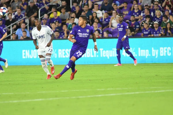 Orlando City 20 Şubat 2019 Çarşamba günü Orlando Fl 'daki Orlando City Stadyumu' nda New England 'a ev sahipliği yaptı. 