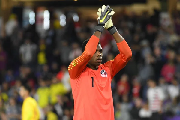 Men National Team Host Ecuador National Team Orlando City Stadium — Stock Photo, Image