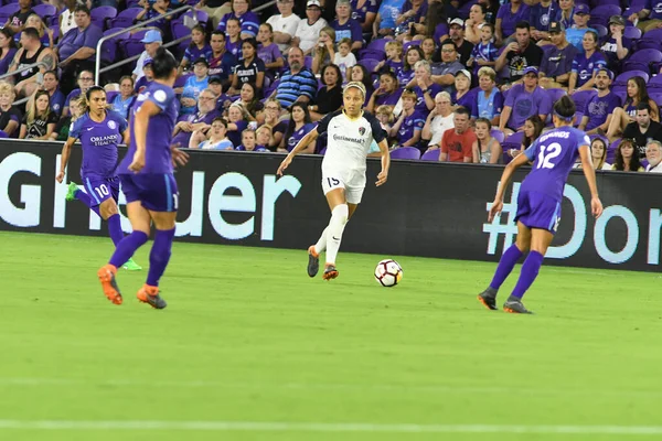 Orlando Pride, 23 Mayıs 2018 'de Orlando Florida' daki Exploria Stadyumu 'nda Kuzey Carolina Cesareti' ne ev sahipliği yapmaktadır..  