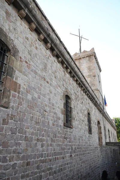 Veduta Delle Antiche Mura Della Fortezza — Foto Stock