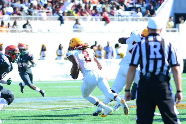 Florida Rattlers Affronta Bethune Cookman Wildcats Durante Classici Della Florida — Foto Stock