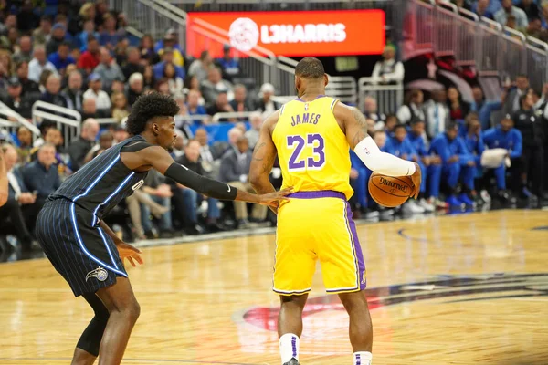 Orlando Magic 11 Aralık 2019 Çarşamba günü Orlando Forida 'daki Amway Center' da Los Angeles Lakers 'a ev sahipliği yaptı. Fotoğraf: Marty Jean-Louis