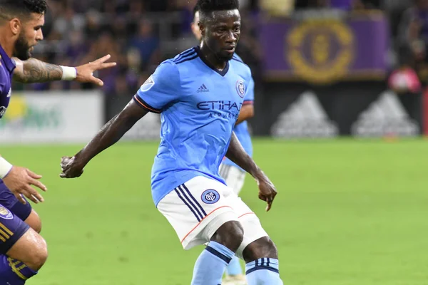 Orlando City 26 Temmuz 2018 'de Florida Exploria Stadyumu' nda NYC FC 'ye ev sahipliği yaptı. Fotoğraf: Marty Jean-Louis