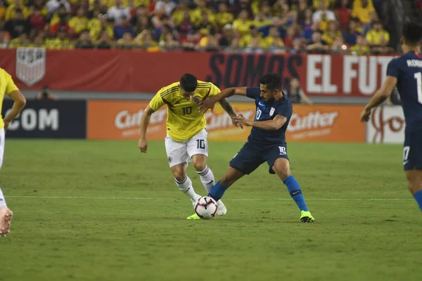 ABD Kolombiya 'ya karşı Raymond James Stadyumu' nda 11 Ekim 2018 'de.  