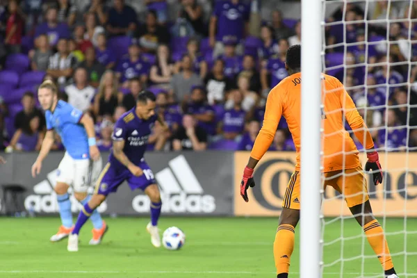 Orlando City 26 Temmuz 2018 'de Florida Exploria Stadyumu' nda NYC FC 'ye ev sahipliği yaptı. Fotoğraf: Marty Jean-Louis