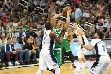 Orlando Magic, Boston Celtics 'i 24 Ocak 2020' de Orlando, Florida 'da Amway Center' da ağırladı. 