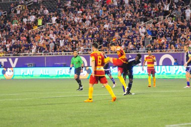 Orlando City SC, 29 Haziran 2016 'da Orlando Florida' daki Kamp Dünyası Stadyumu 'nda Fort Lauderdale Strikers' a ev sahipliği yaptı..