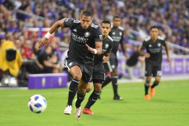Orlando City 21 Nisan 2018 'de Orlando Florida' daki Exploria Stadyumu 'nda San Jose depremlerine ev sahipliği yaptı..  