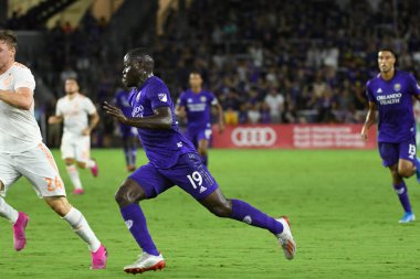 Orlando City, 23 Ağustos 2019 Cuma günü Florida, Orlando 'daki Exploria Stadyumu' nda Atlanta United 'a ev sahipliği yaptı.