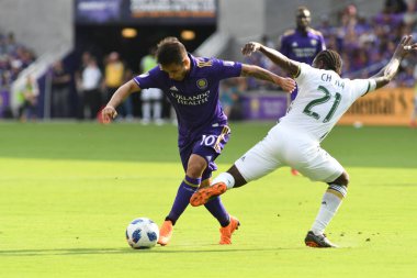 Orlando City 8 Nisan 2018 'de Orlando Florida' daki Exploria Stadyumu 'nda Portland Timbers' a ev sahipliği yaptı.. 