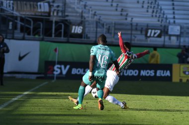 Fluminense, Florida Kupası 'nda 15 Ocak 2018' de Orlando Florida 'da oynanan Spektrum Stadyumu' nda Barcelona SC 'ye karşı..  