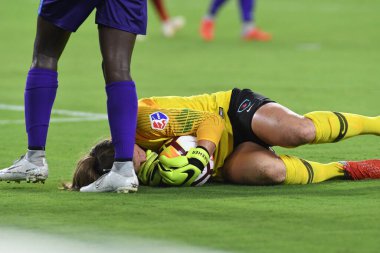 Orland Pride, 25 Ağustos 2018 'de Orlando Florida' daki Exploria Stadyumu 'nda Chicago Red Stars' a ev sahipliği yapıyor..