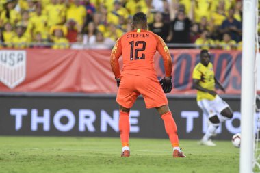 ABD Kolombiya 'ya karşı Raymond James Stadyumu' nda 11 Ekim 2018 'de.  