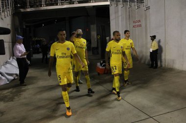 Paris Saint-Germain, Tottenham Hotspur 'a karşı 22 Temmuz 2017' de Orlando Florida 'daki Citrus Bowl' da.   