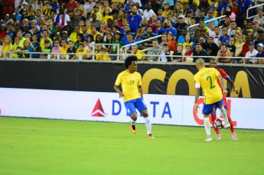 Brezilya, 8 Haziran 2016 tarihinde Orlando Florida 'daki Copa America Centenario' da Haiti ile karşılaştı..