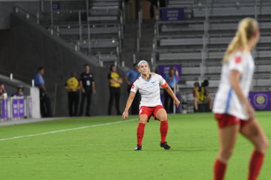 Orland Pride, 25 Ağustos 2018 'de Orlando Florida' daki Exploria Stadyumu 'nda Chicago Red Stars' a ev sahipliği yapıyor..