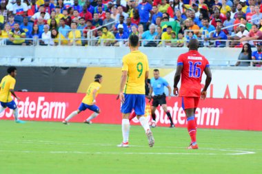Brezilya, 8 Haziran 2016 tarihinde Orlando Florida 'daki Copa America Centenario' da Haiti ile karşılaştı..